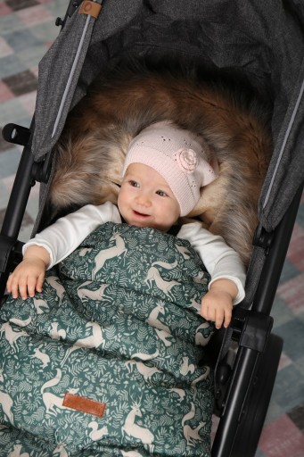 ПРЕМИУМ BABYMAM УТЕПЛЕННЫЙ СПАЛЬНЫЙ МЕШОК ДЛЯ КОЛЯСКИ, САНОК, С МЕХОМ
