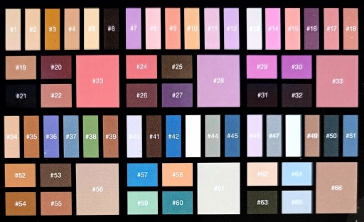 Make -up Palette Set Shadows для глянцевого блеска для век 66 цветов палитры