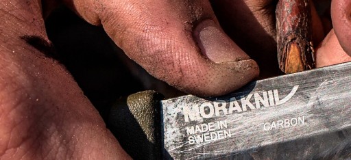 Нож Morakniv Garberg Black C Carbon в поли-ножнах, оригинал