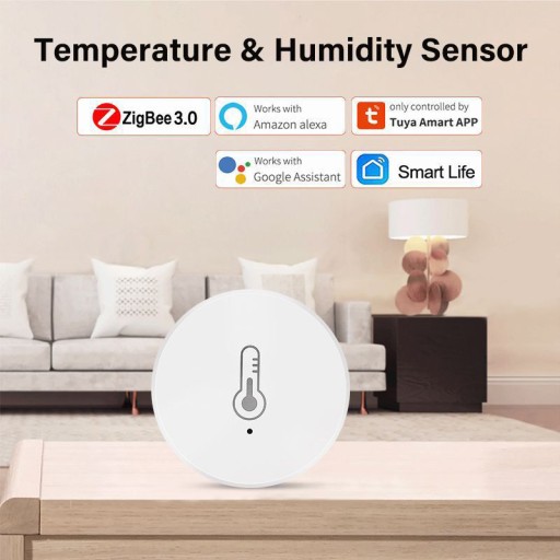 ЦИФРОВОЙ ГИГРОМЕТР ТЕРМОМЕТР МЕТЕОСТАНЦИЯ Zigbee