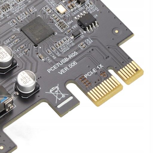 АДАПТЕР КОНТРОЛЛЕРА PCI-E КАРТА 1X–7X USB 3.2