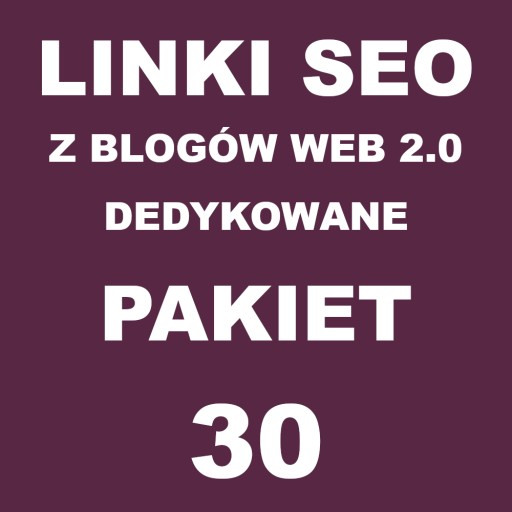 SEO-ссылки из специализированных блогов 30 ССЫЛОК