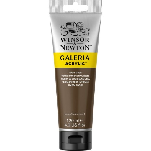 Farba akrylowa Galeria 120ml Raw Umber 554