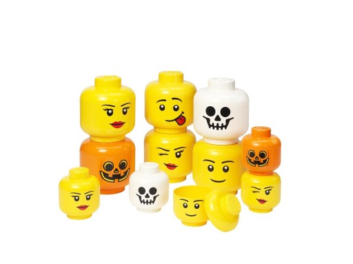 LEGO MINI КОНТЕЙНЕР HEAD HAPPY BOY BOY XS