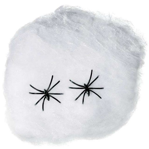 SPIDER WEB белая паутина HALLOWEEN нейлон 10г