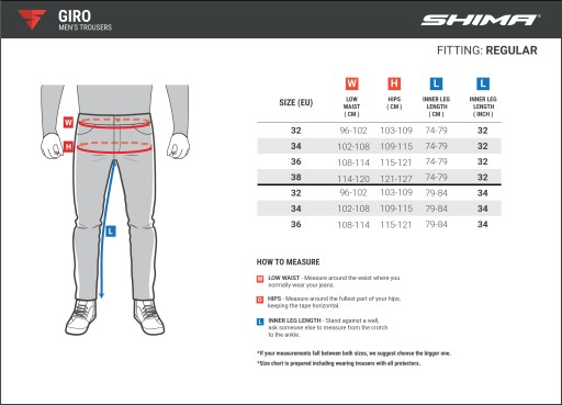 Мотоциклетные джинсы Shima Giro 2.0 черные 38 длинные