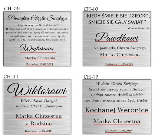RAMKA SREBRNA CHRZEST URODZINY ROCZEK Z GRAWEREM