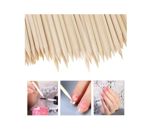 Деревянные палочки для кутикулы Manicure Cosmetic 115 мм 1000 шт.