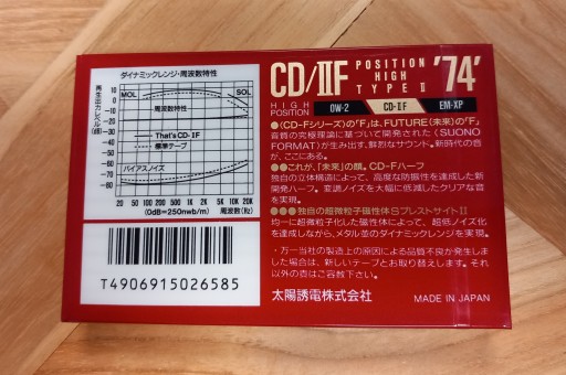 Кассета «THATS CD/IIF 74»