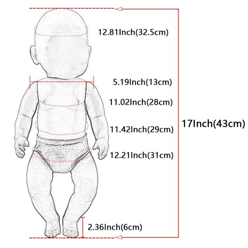 Одежда для кукол 43 см, аксессуары для кукол Born Baby Reborn, 18 дюймов