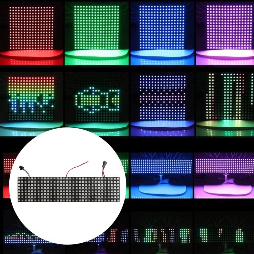 Светодиодная панель Pixels Matrix, WS2812B 8x32см
