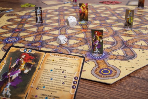 GRA PLANSZOWA RODZINNA LABIRYNT ŚCIEŻKI PRZEZNACZENIA PATHS OF DESTINY PL
