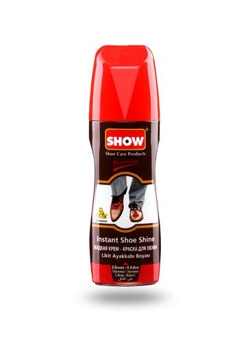 PASTA do butów w płynie 75ML - BRĄZOWA - SHOW