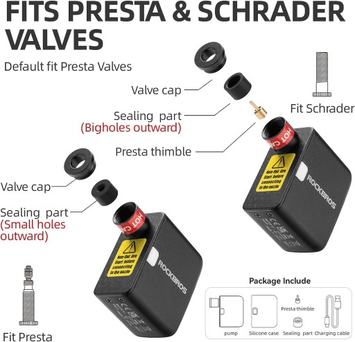 МИНИ-НАСОС ДЛЯ MTB ВЕЛОСИПЕДА Schrader/presta 100PSI