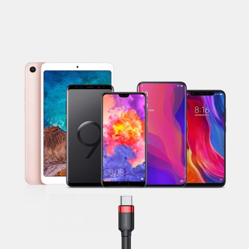 Кабель USB Type-C USB-A 3.0 с поддержкой QC и быстрой зарядкой 3 А BASEUS 1 м