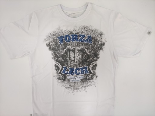 KOSZULKA FORZA biała Lech Poznań