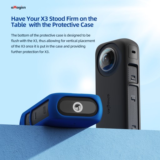 СИЛИКОНОВЫЙ ЧЕХОЛ ДЛЯ ЛИНЗ ДЛЯ INSTA360 X3
