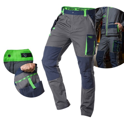 ДЛИННЫЕ БРЮКИ NEO UNIVERSAL ИЗ ХЛОПКА ПРЕМИУМ РАЗМЕРА. XL 81-227-XL