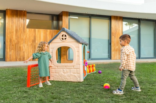 FEBER Activity House Повседневные многофункциональные игры 6 в 1 с анти-УФ-покрытием
