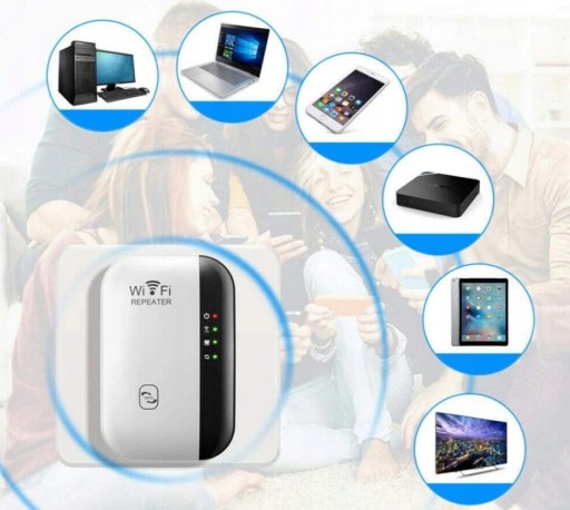 УСИЛИТЕЛЬ СИГНАЛА Wi-Fi МОЩНЫЙ повторитель 300 Мбит/с
