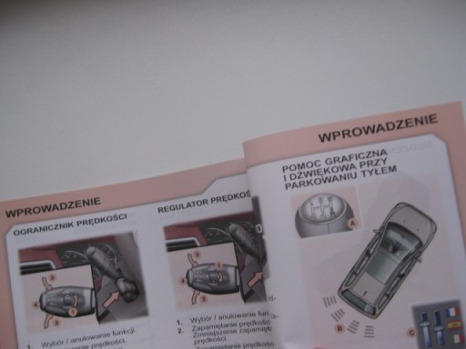 Peugeot 307 SW 2005-2008 Руководство по эксплуатации на польском языке.