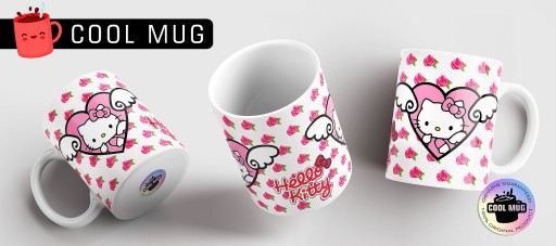 ПОДАРОЧНЫЙ НАБОР КРУЖКА ДЛЯ ДЕТЕЙ ТАТУ НАКЛЕЙКИ HELLO KITTY КАЧЕСТВО
