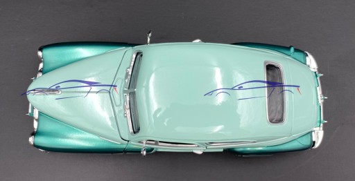 Chevy Aerosedan Fleetline 1948 года, масштаб 1:24, Motormax 79027