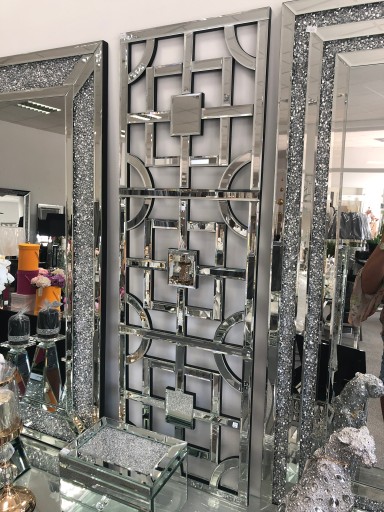 Настенное зеркальное панно Glamour Decoration 120x40