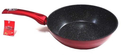 CERAMICZNE MARMURKOWE GARNKI KOMPLET 15 EL CHERRY +SITKO DO ROBIENIA KLUSEK