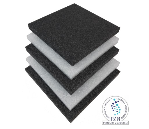 PIANKA POLIETYLENOWA MATA PE 120x100x3 cm biała
