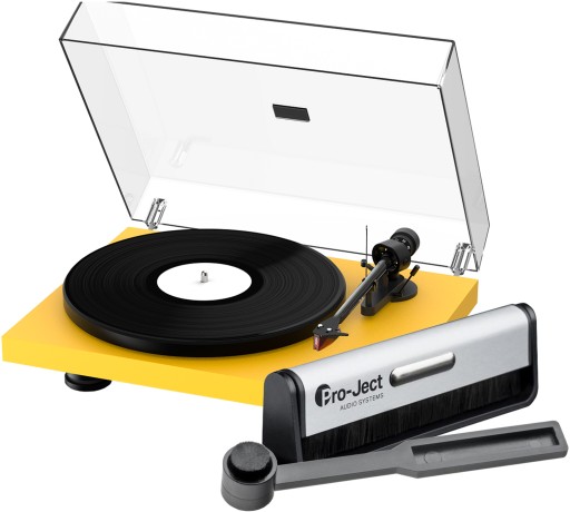 GRAMOFON PRO JECT DEBUT CARBON EVO YELLOW GRATIS