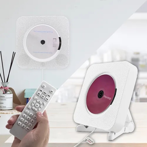Настенный проигрыватель компакт-дисков FM-радио Bluetooth USB MP3