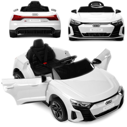 АККУМУЛЯТОРНЫЙ АВТОМОБИЛЬ AUDI RS ETRON 4x4 И 2x2 ​​КОЖАНЫЙ РЕЖИМ СВЕТОДИОДНЫЕ ФАРЫ ПОДАРОК