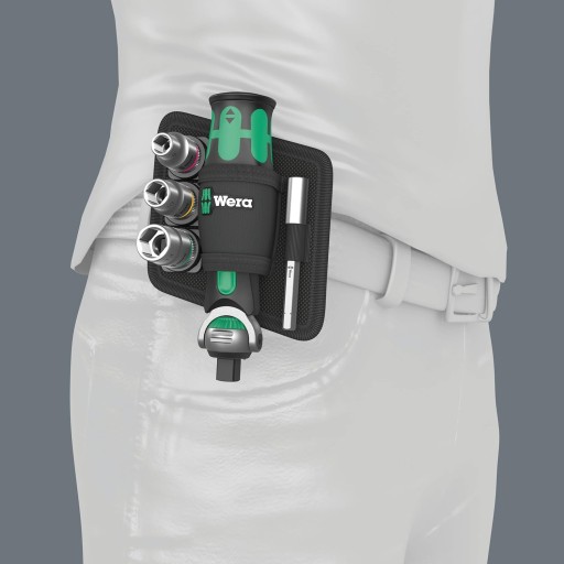 Wera 05004281001 8009 Zyklop Pocket Set 2 трещотки, 18 шт.