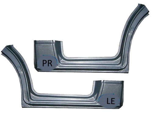 VW CRAFTER PRÓG NADKOLE PR+LE PRZÓD 05-17 DO RAMA