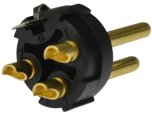 NEUTRIK NC3FXX-B разъем XLR золотого цвета Klotz