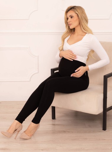 LEGGINSY CIĄŻOWE DŁUGIE GETRY SUPER KRYJĄCE 5XL