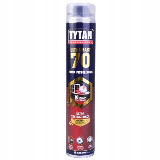PIANA PISTOLETOWA ULTRA FAST 70 870ML TYTAN
