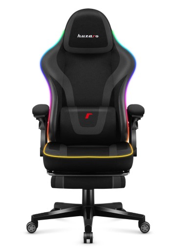 ВРАЩАЮЩЕЕСЯ ИГРОВОЕ КРЕСЛО КОМПЬЮТЕРНОЕ ИГРОВОЕ КРЕСЛО Huzaro RGB Smart