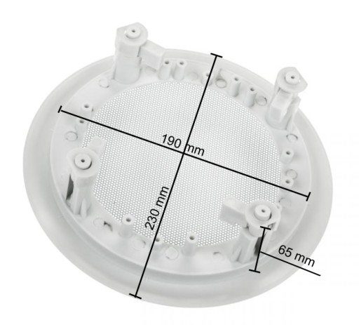 SUFITOWY ZESTAW AUDIO RADIO ŁAZIENKOWE BLUETOOTH