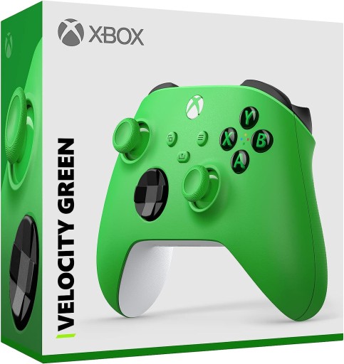Беспроводной контроллер серии Microsoft Xbox, зеленый