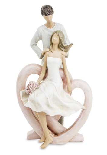 Figurka dekoracyjna para zakochanych 24,5x13,5x7,5 121572
