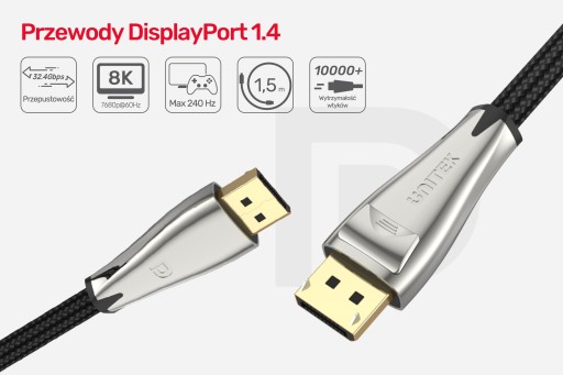 Unitek Certyfikowany przewód HDMI 2.0 3m C1047GB