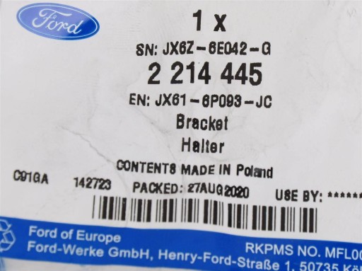 КРОНШТЕЙН КОРОБКИ ПЕРЕДАЧ FOCUS 18- KUGA 20- OE