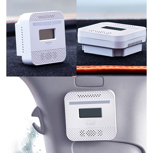ДАТЧИК ДЫМА И УГАРНОГО ГАЗА CO2 ДАТЧИК ЖК-дисплея HD MINI