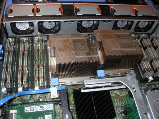 Dell PowerEdge R710, 2 6-ядерных процессора iDRAC6, 96 ГБ, 23%