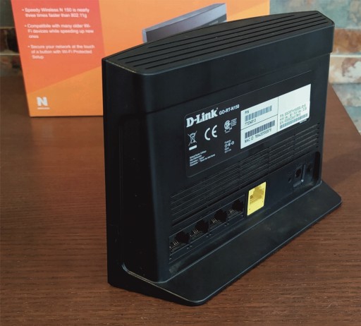 Простой маршрутизатор D-Link Go Wireless N150