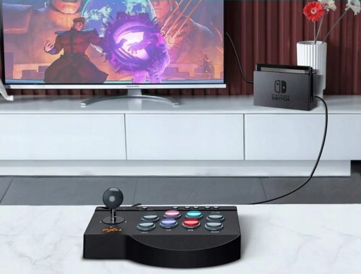 ПРОВОДНОЙ ИГРОВОЙ КОНТРОЛЛЕР АРКАДНЫЙ ДЖОЙСТИК PXN-0082 ПК PS3 PLAYSTATION