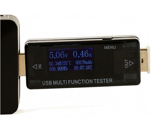 Многофункциональный измеритель напряжения и тока USB-порта 0–5,5 А, 0–150 Вт BTE-254