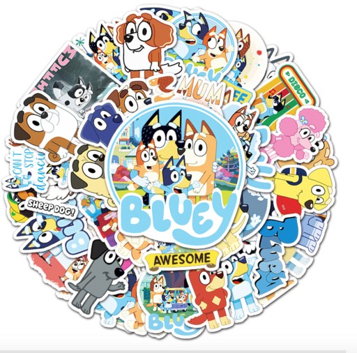 Набор из 15 шт. Bluey Birthday Decorations (ШАРЫ)